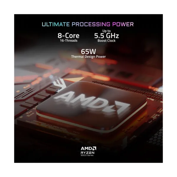 GIGABYTE AORUS PRIME 5 Gaming Desktop, Ryzen 7 9700X, RTX 5070 Ti, 32GB DDR5, 2TB SSD