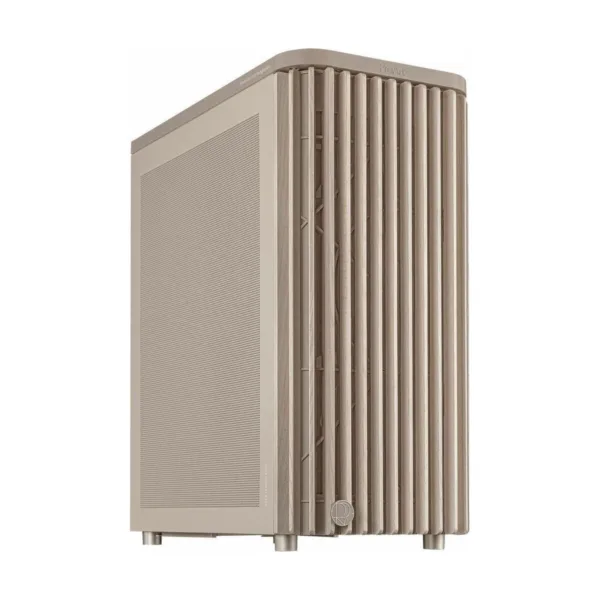 A0ZXD2602190W23ZJ92.jpg ASUS ProArt PA401 Wood Edition Mesh PC Case, Beige, Dual 160mm Fans, Integrated Fan Hub