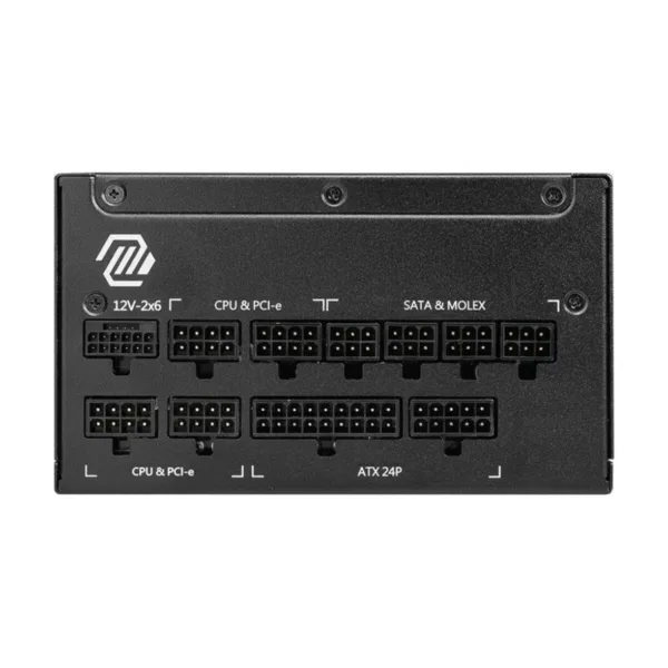 MSI MAG A1000GL PCIE5 II 1000W Power Supply, Active PFC, 90% Efficiency
