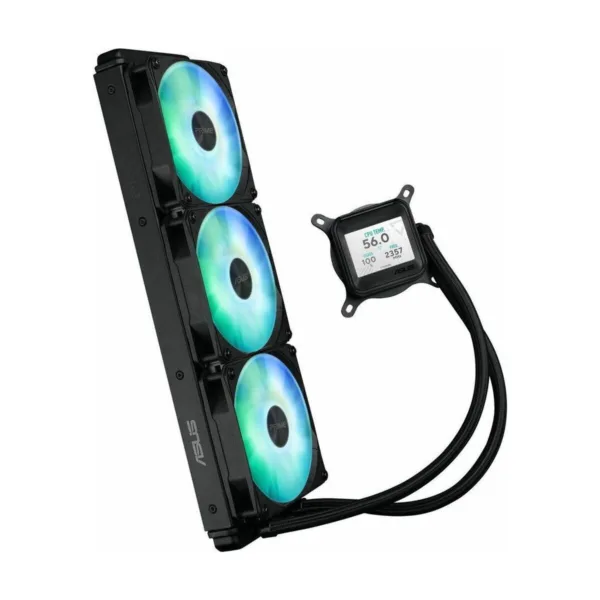 ASUS Prime LC 360 ARGB LCD AIO CPU Liquid Cooler, 3 Fans, Aluminum Radiator, LGA 1851/AM5