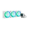 ASUS Prime LC 360 ARGB White Edition AIO CPU Liquid Cooler, 3x 120mm ARGB Fans, Aura Sync