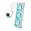 ASUS Prime LC 360 ARGB White Edition AIO CPU Liquid Cooler, 3x 120mm ARGB Fans, Aura Sync