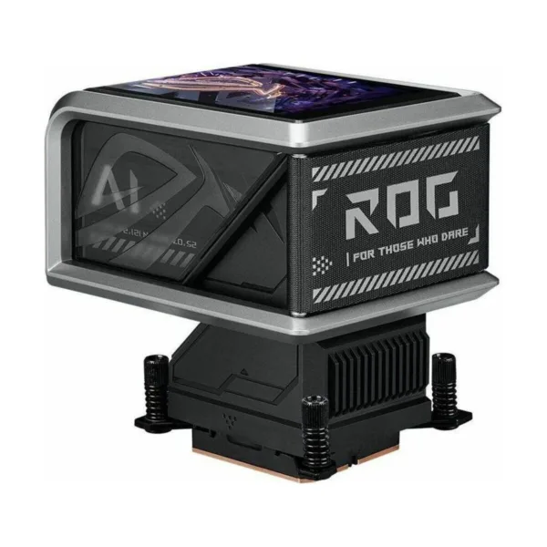 ASUS ROG Ryuo IV 360 ARGB AIO CPU Cooler, 6.67" Curved AMOLED Display, Asetek Gen8 V2 Pump