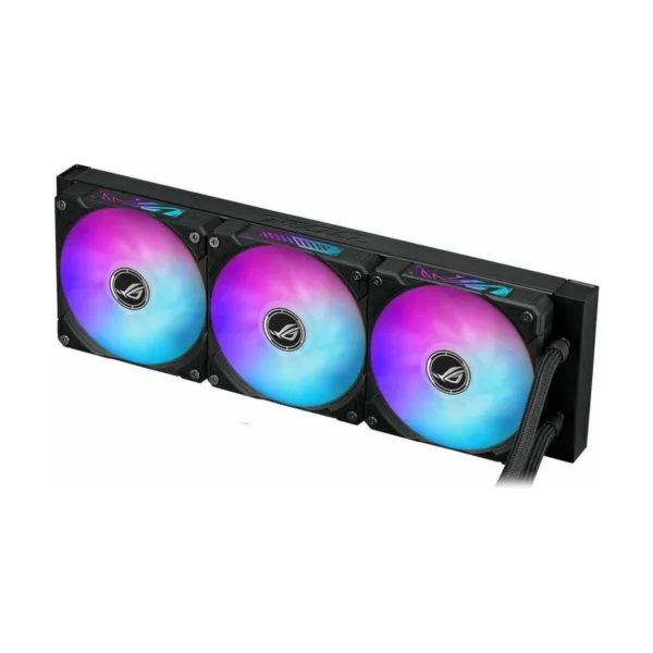 ASUS ROG Ryuo IV 360 ARGB AIO CPU Cooler, 6.67" Curved AMOLED Display, Asetek Gen8 V2 Pump