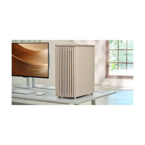 A24GD2605150CLEFO4E.jpg ASUS ProArt PA401 Wood Edition Mesh PC Case, Beige, Dual 160mm Fans, Integrated Fan Hub