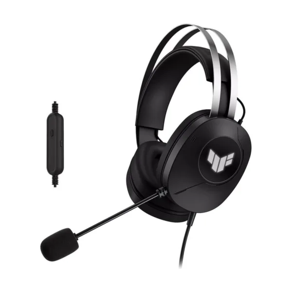 A4P0D26020417KVE342.jpg ASUS TUF Gaming H1 Gen II Wired Gaming Headset, 40mm Drivers, Virtual 7.1 Surround, Black