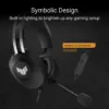 A6ZPD2505190CO4JN07.jpg ASUS TUF Gaming H1 Gen II Wired Gaming Headset, 40mm Drivers, Virtual 7.1 Surround, Black