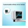 ASUS Prime LC 360 ARGB White Edition AIO CPU Liquid Cooler, 3x 120mm ARGB Fans, Aura Sync