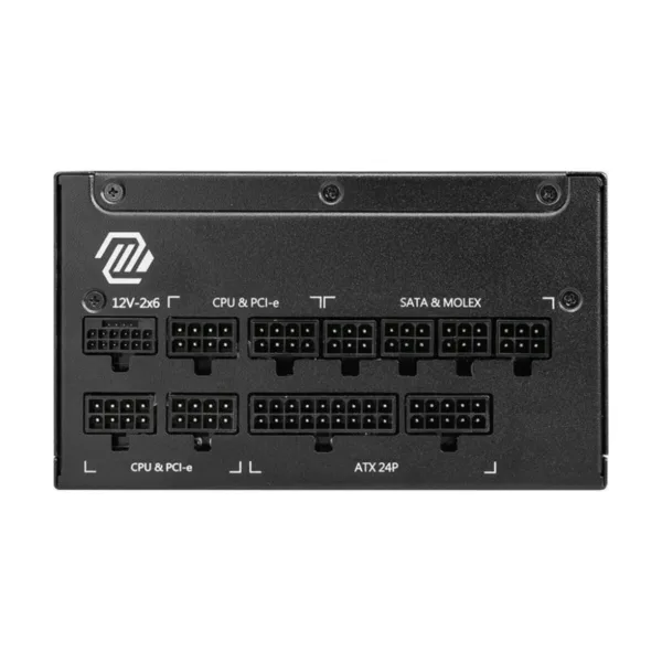 MSI MAG A1000GL PCIE5 II 1000W Power Supply, Active PFC, 90% Efficiency