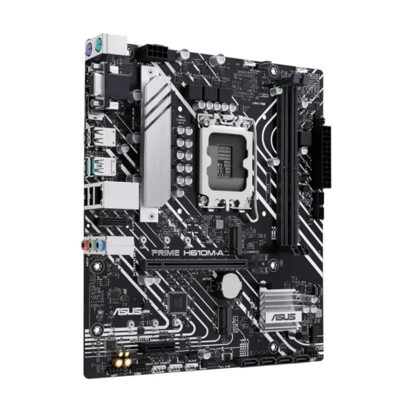 ASUS Prime H610M-A-CSM LGA 1700 Micro-ATX Motherboard, Intel H610, DDR5
