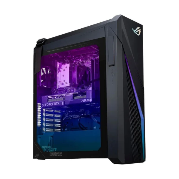 ASUS ROG Strix G16CHR Gaming Desktop, Core i7-14700F, RTX 4070, 32GB, 1TB SSD, Gray