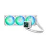 ASUS Prime LC 360 ARGB White Edition AIO CPU Liquid Cooler, 3x 120mm ARGB Fans, Aura Sync