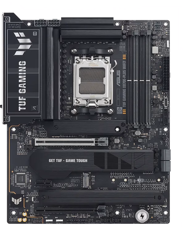 TUF Gaming motherboard front view