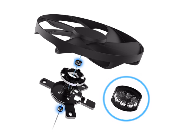 Dual Ball Fan Bearings