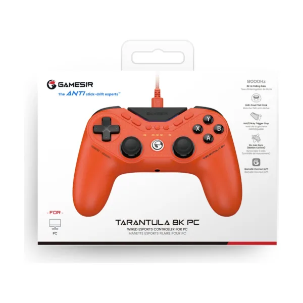 GameSir Tarantula 8K PC Wired Esports Controller for PC